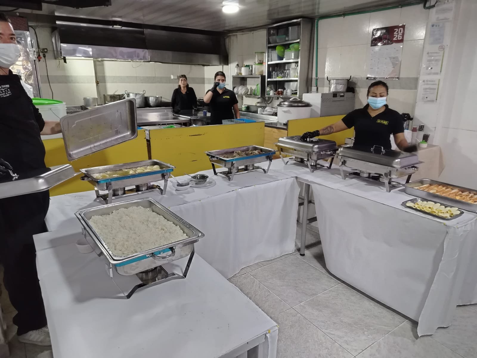 Hotel La Placa buffet